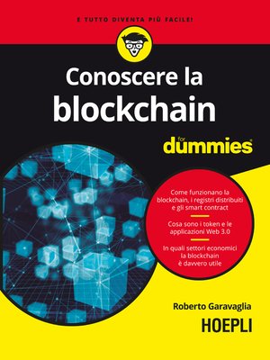 cover image of Conoscere la blockchain For Dummies